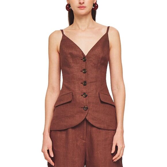 Ronny Kobo Jackets & Blazers - Ronny Kobo Womens  Oliver Vest